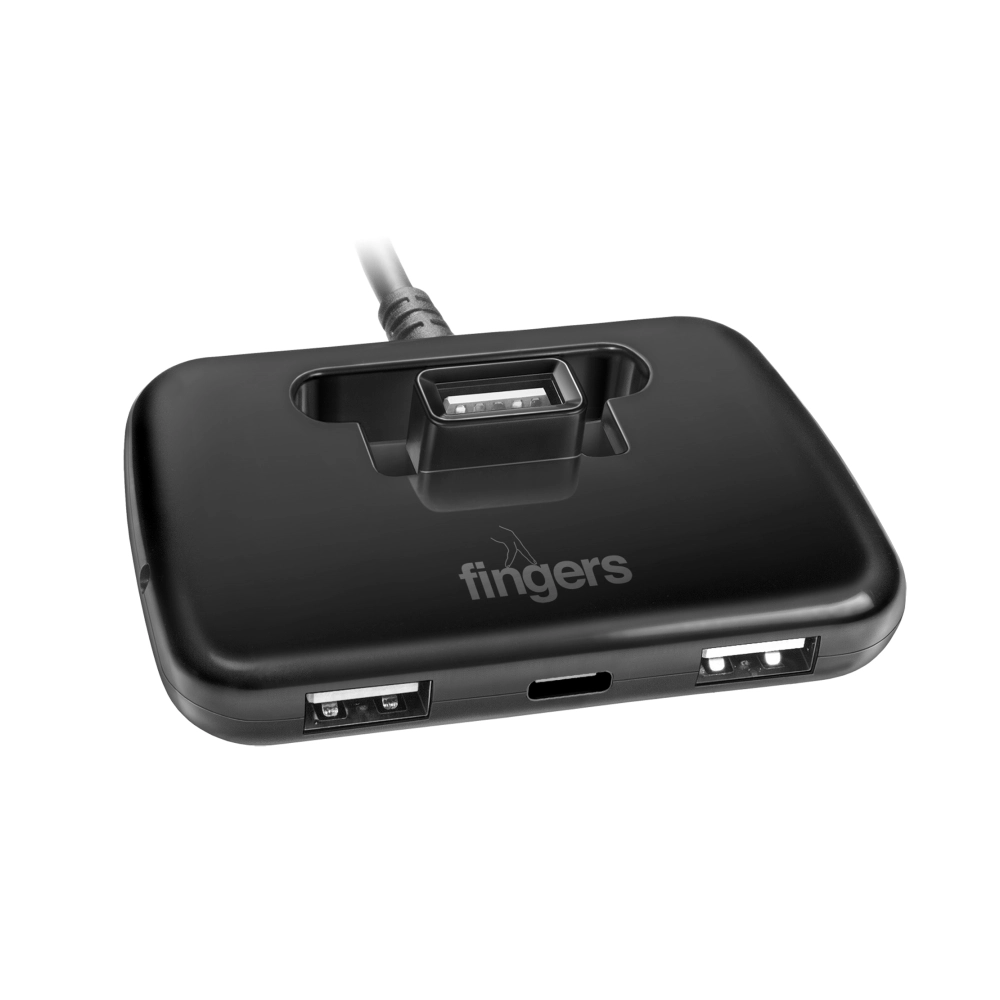 Fingers USB Hub 4 Port 2.0 | Type-C Quadrant